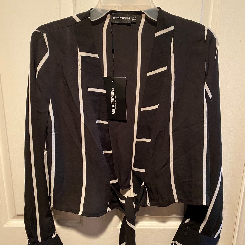 Black and White Blouse/Jacket